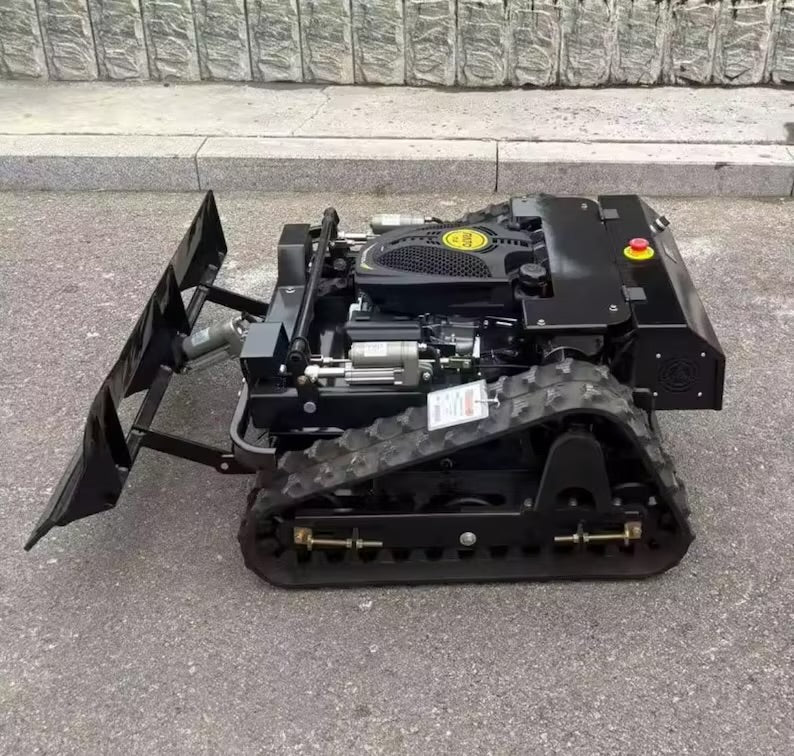Custom remote control cordless robot mower!