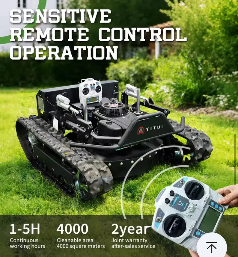 Hand Assembled Remote Controlled Lawn Mower, Custom Built to Order!