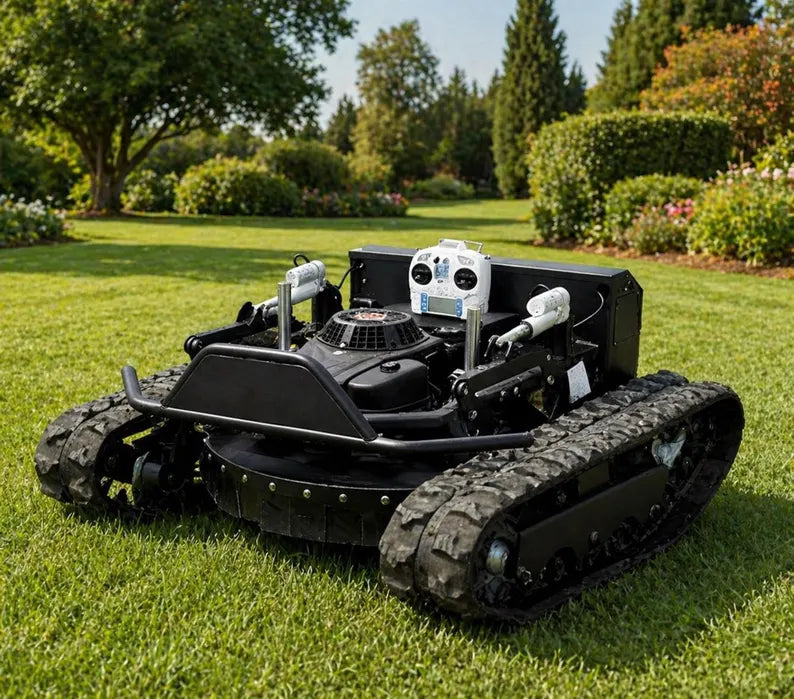 Hand Assembled Remote Controlled Lawn Mower, Custom Built to Order!