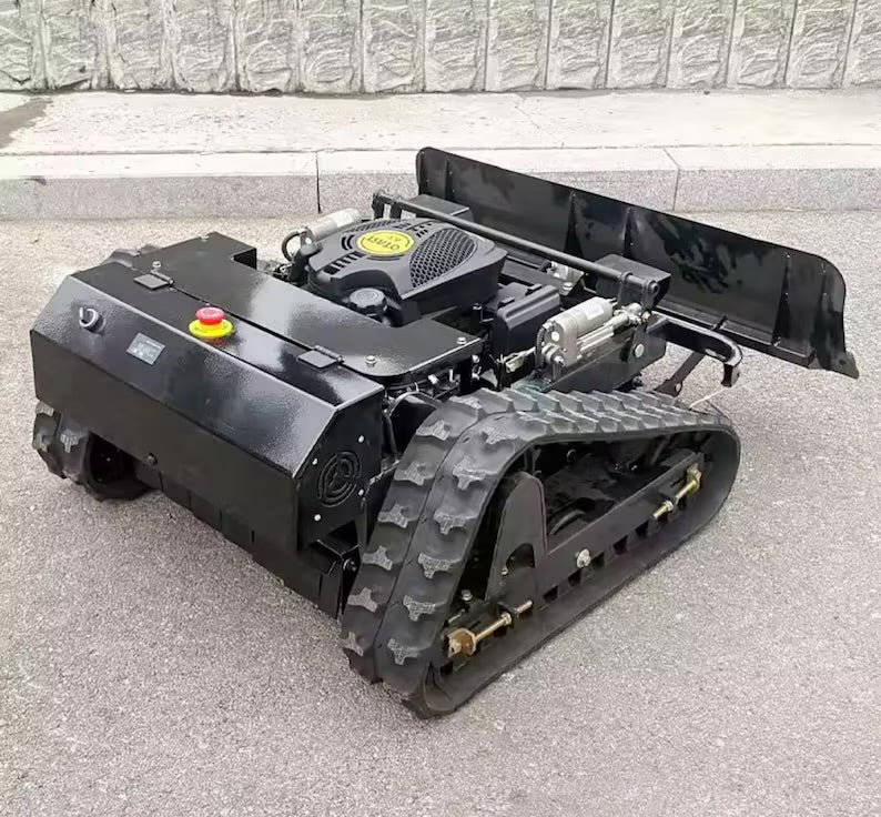 Custom remote control cordless robot mower!