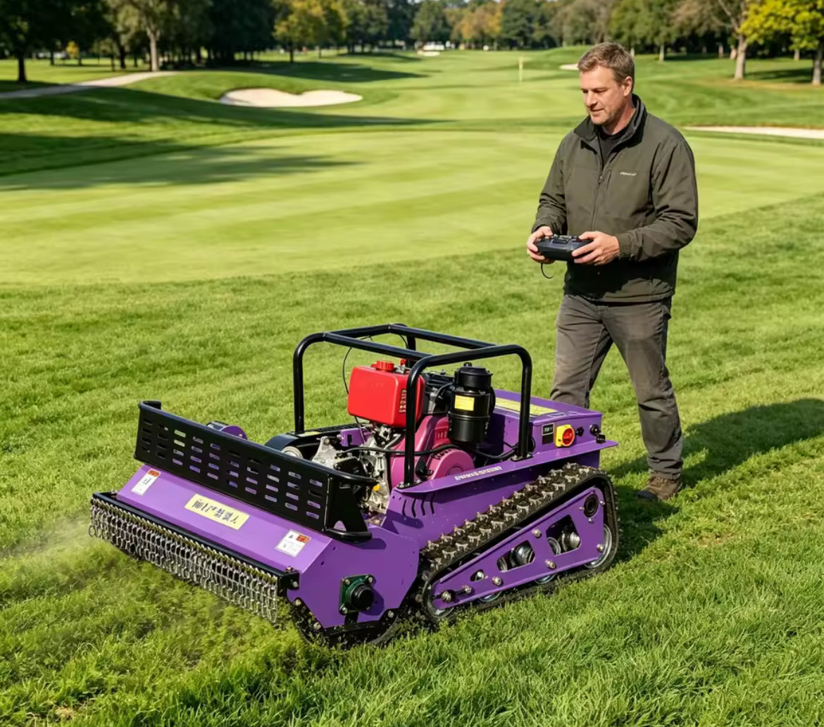 TitanTrack Pro Remote Control Custom Mower!