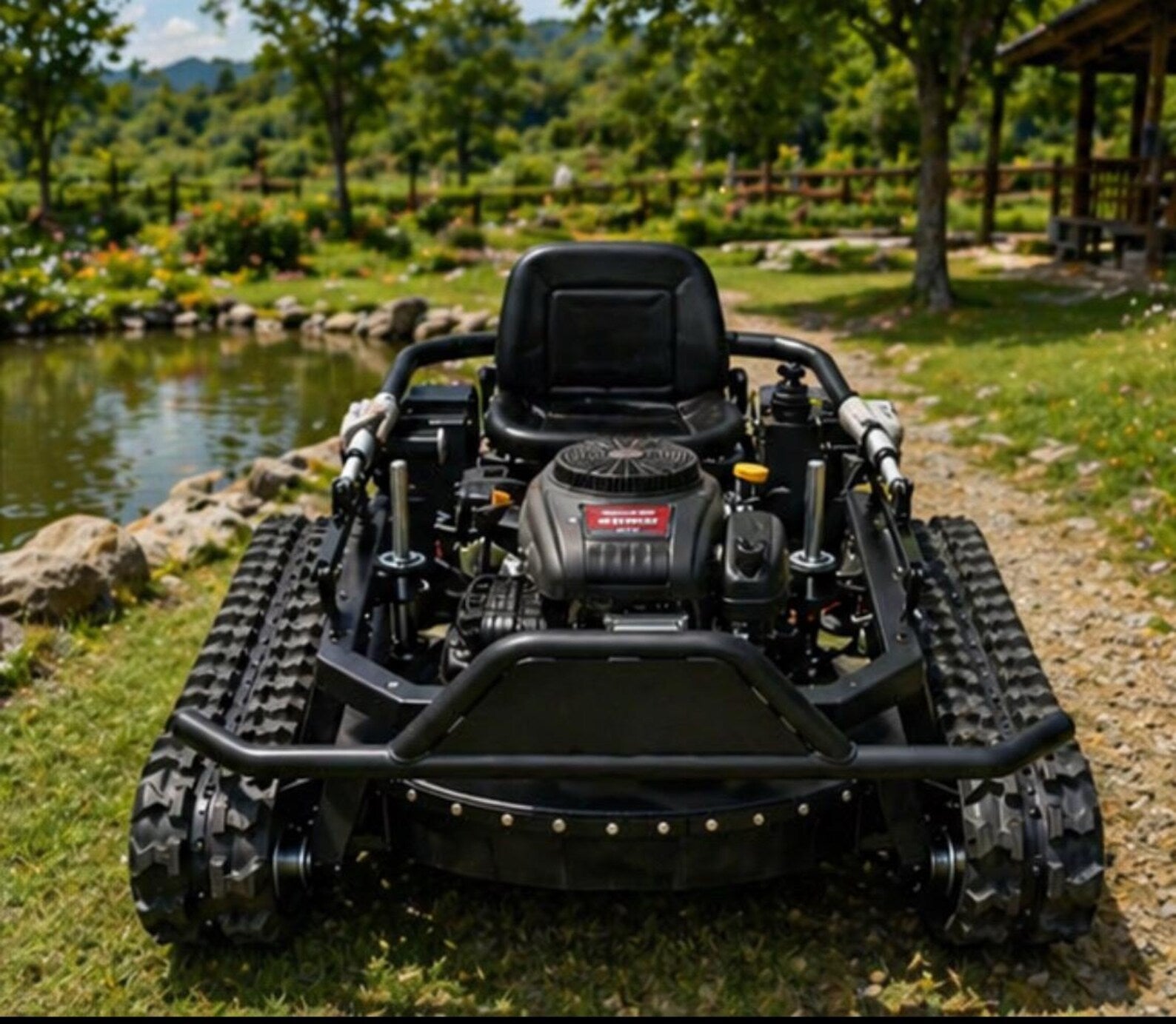 Dominator RC Track Mower!