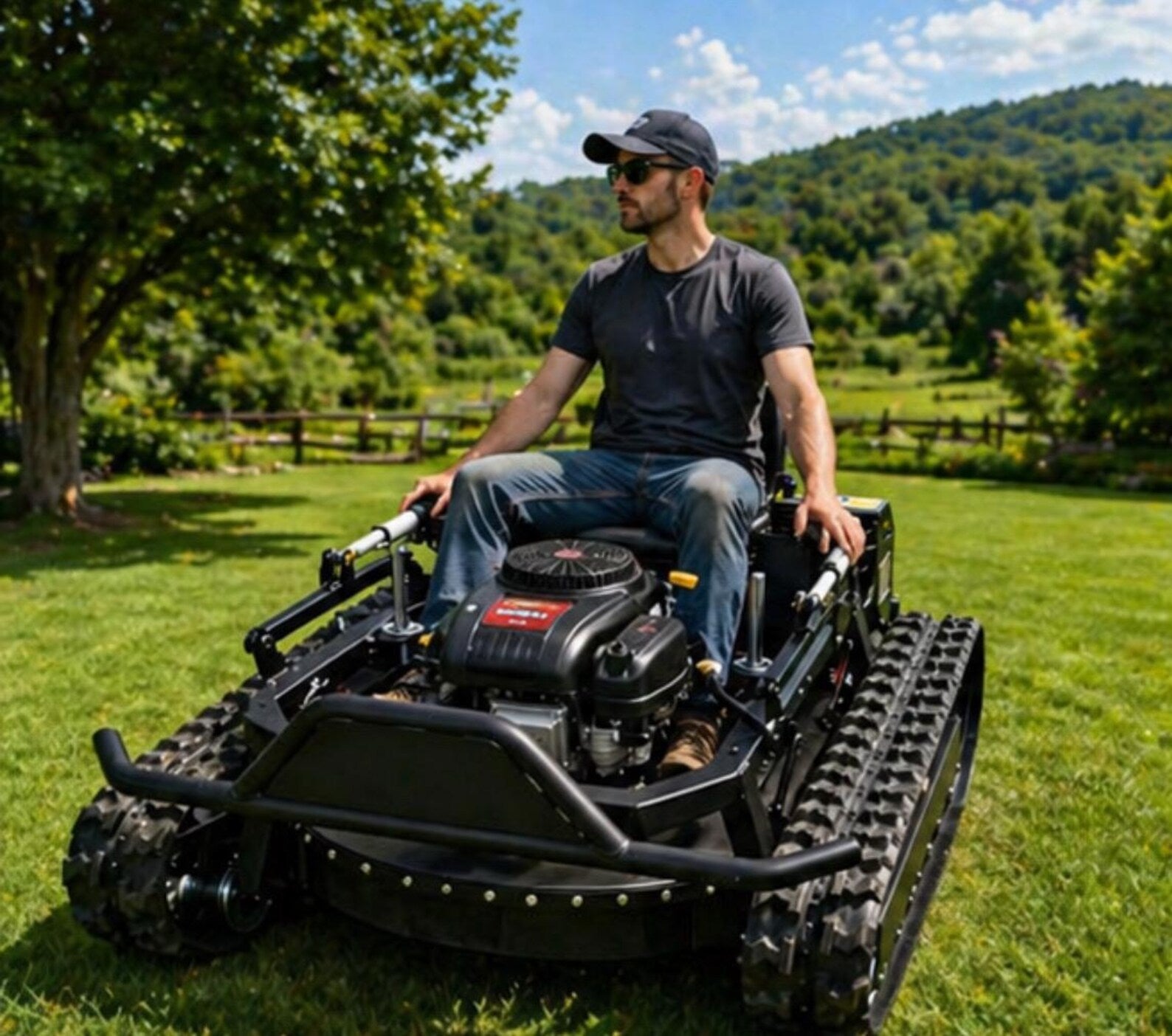 Dominator RC Track Mower!